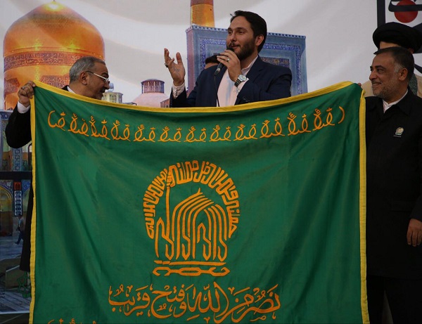 پیچیدن عطر رضوی در حرم پنج شهید گمنام تهرانسر