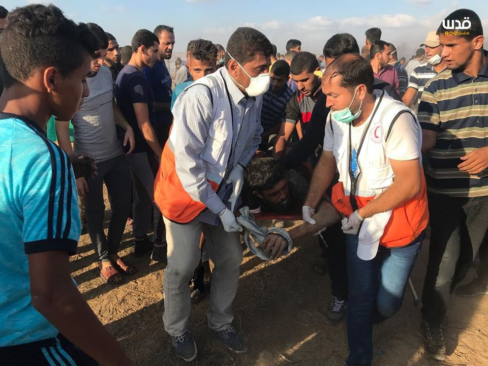2 نوجوان فلسطینی به ضرب گلوله صهیونیست‌ها در غزه شهید شدند+ عکس