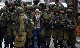 بازداشت ۵ فلسطینی در یورش صهیونیست‌ها به کرانه باختری