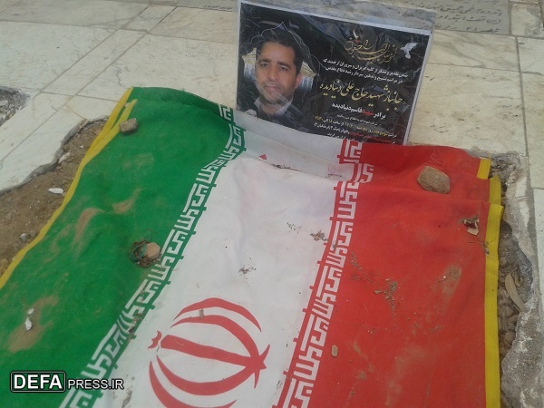مراسم بزرگداشت جانباز شهید «علی دنیادیده» در قم برگزار شد