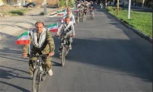 کاروان دوچرخه سوران «ایزدشهر» به پابوس امام رضا (ع) اعزام شد
