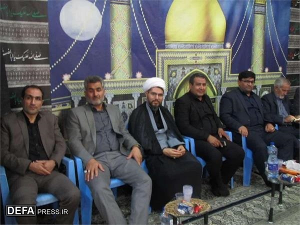 یادواره ۱۱ شهید منطقه جنداب قم برگزار شد