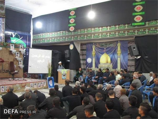 یادواره ۱۱ شهید منطقه جنداب قم برگزار شد