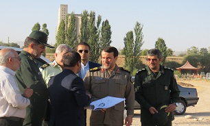 بازدید سردار کارگر از محل احداث مرکز فرهنگی دفاع مقدس کهگیلویه و بویراحمد
