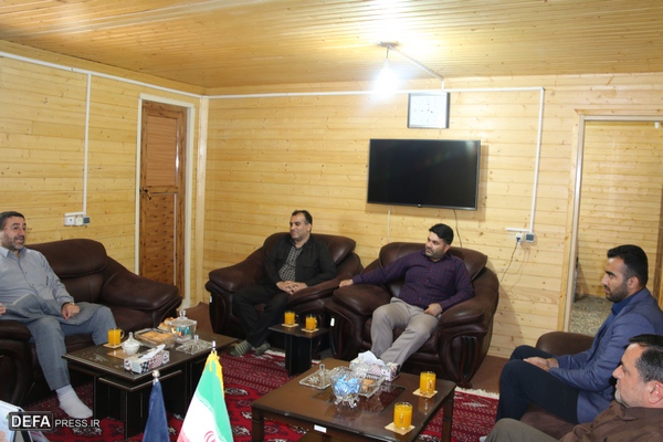 دیدار فرمانده مرزبانی گلستان با مدیرکل حفظ آثار دفاع مقدس استان گلستان