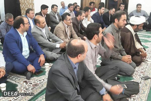 دیدار جمعی از مسئولین شهرستان «الیگودرز» با حجت الاسلام »محمدعلی ارزنده»