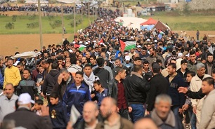 آغاز راهپیمایی‌ بازگشت در نوار غزه