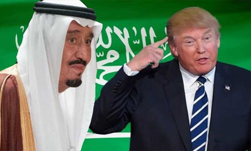 ترامپ خطاب به پادشاه سعودی: بدون آمریکا ۲ هفته هم دوام نمی‎آوری