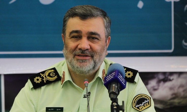 فرمانده نیروی انتظامی وارد ایلام شد