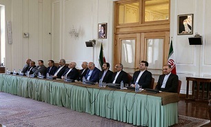 برگزاری مراسم تودیع و معارفه مدیران وزارت امور خارجه با حضور ظریف