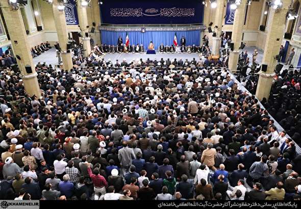 صوت/ بیانات رهبر انقلاب در دیدار قاریان بین‌المللی