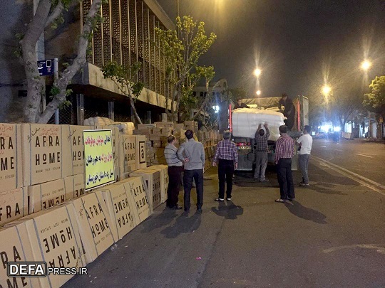 ارسال کمک‌های متولیان موقوفات استان تهران به مناطق سیل‌زده + تصاویر