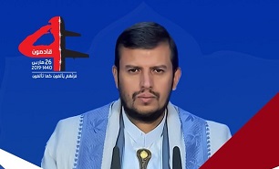 آغاز سخنرانی رهبر انصارالله به مناسبت چهارمین سالروز جنگ یمن