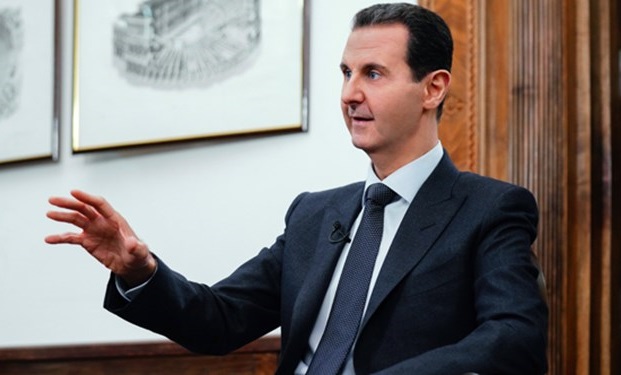 تاکید بشار الاسد بر مبارزه دولت سوریه با تروریسم