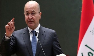 صالح از معترضان عراقی خواست سفارت آمریکا را ترک کنند