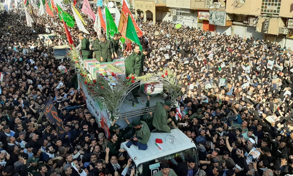 مردم تهران، آماده بدرقه سردار قلب‌ها