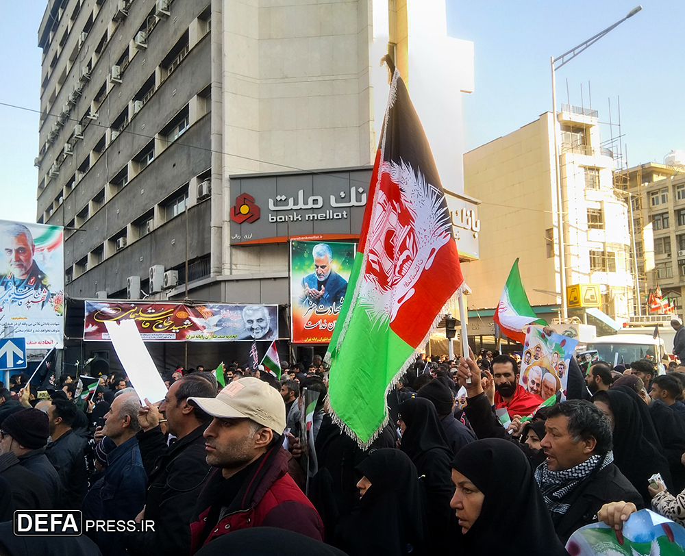 لشکری با پرچم زرد آماده «انتقام سخت» از قاتلان سردار شهید «قاسم سلیمانی»