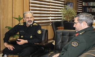 رئیس سازمان وظیفه عمومی ناجا با معاون نیروی انسانی ارتش دیدار کرد