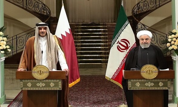 روحانی:کمیسیون ایران و قطر تشکیل می شود/امیرقطر: به قطرکمک کردید