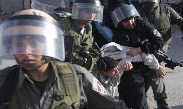 بازداشت فلسطینیان در یورش وحشیانه صهیونیست‌ها به رام‌الله