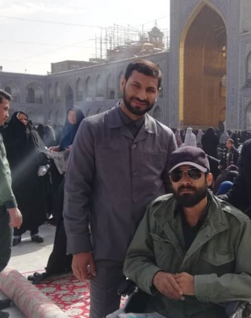 محمدجعفر حسینی از رزمندگان فاطمیون به همرزمان شهیدش پیوست