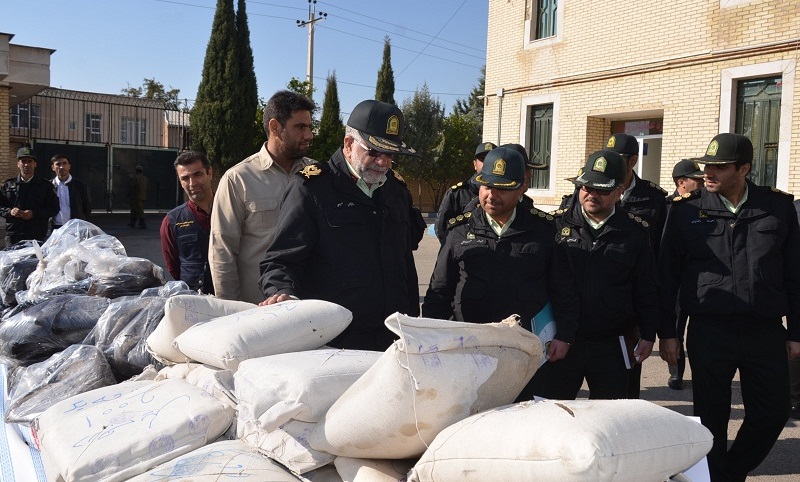 کشف بیش از 2 تُن مواد مخدر در فارس