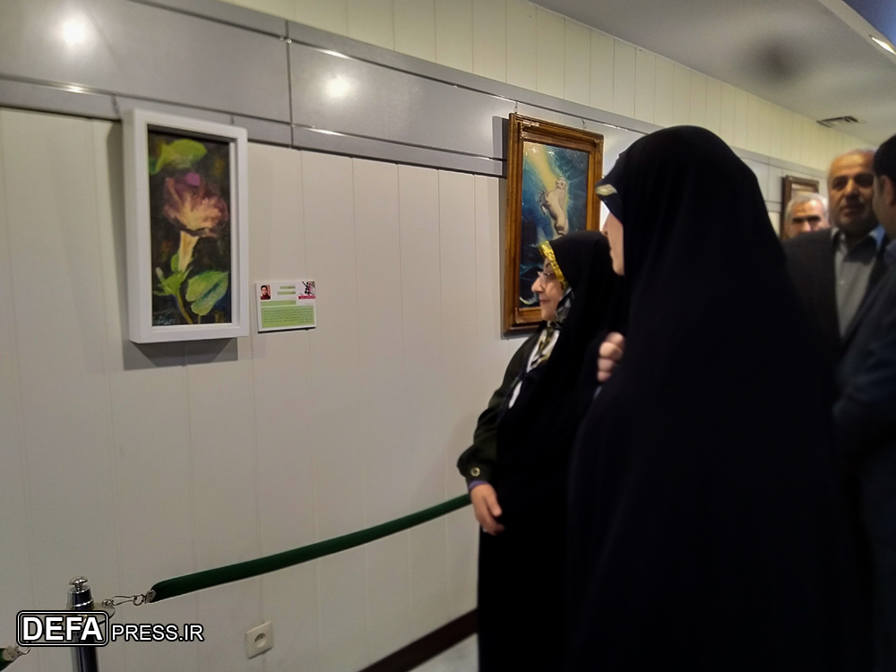 افتتاح نمایشگاه ملی «هنر مردان خدا» روایت‌گر آثار هنری شهیدان