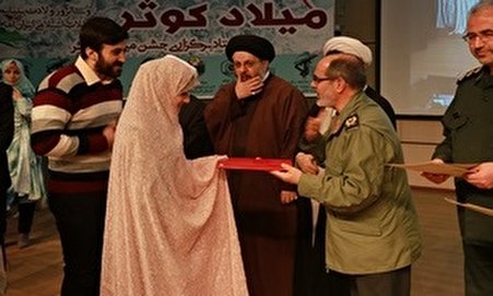 تصاویر/ جشن میلاد کوثر و جشنواره اسوه های صبر و مقاومت در تبریز(3)