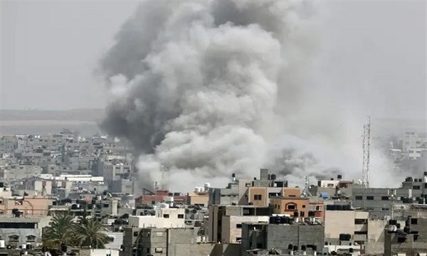 حمله جنگنده‌های صهیونیستی به مراکز مقاومت فلسطین در غزه
