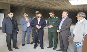 بازدید استاندار خوزستان از پروژه مرکز فرهنگی و موزه دفاع مقدس در اهواز