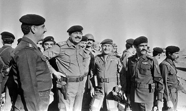 چگونگی رهبری صدام در عراق