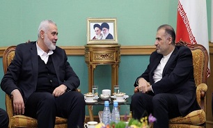 دیدار اسماعیل هنیه با سفیر ایران در مسکو