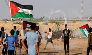 تیراندازی نظامیان صهیونیست به فلسطینی‌ها در مرز غزه