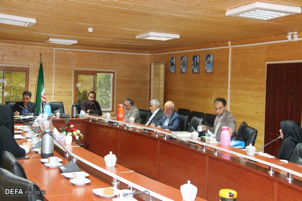 جلسه دانشنامه استانی دفاع مقدس در گرگان برگزار شد