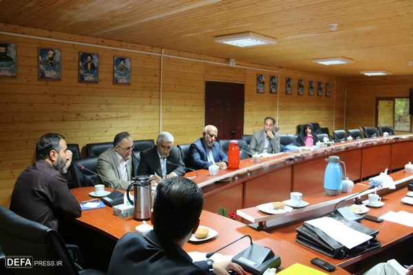 جلسه دانشنامه استانی دفاع مقدس در گرگان برگزار شد