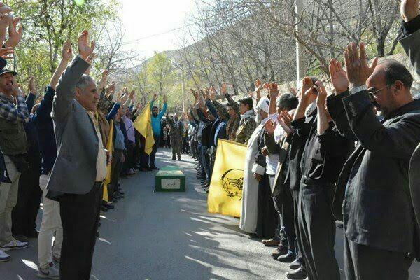 پیکر شهید فاطمیون در سالروز شهادتش به خاک سپرده شد+ تصاویر