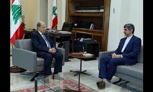 سفیر ایران در لبنان با میشل عون دیدار و گفتگو کرد