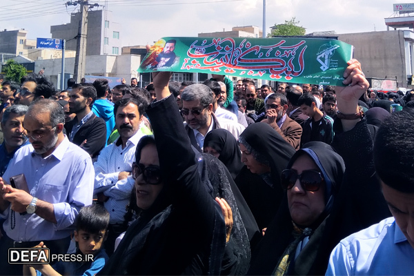 قیام مردم منطفه ۱۸ تهران به احترام «مجید»
