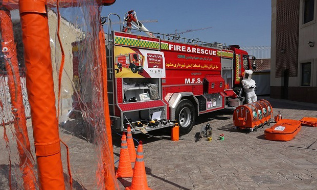 تجهیز ۴۰ خودروی آتش‌نشانی به وسایل مقابله با بحران های شیمیایی و بیولوژیک