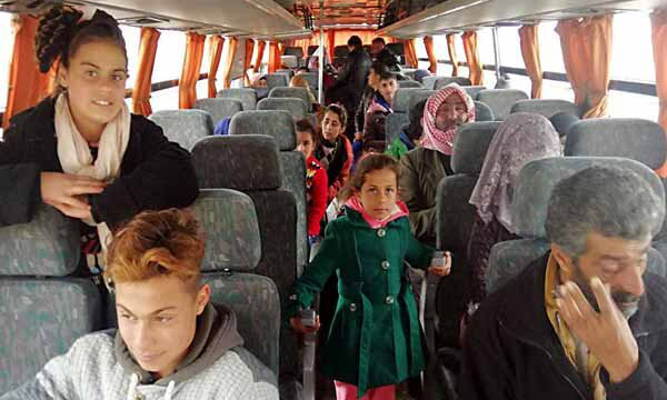 آوارگان سوری از بازگشت به کشورشان شادمان هستند