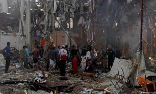 غیر نظامی درحمله به یک بازار در یمن کشته شدند