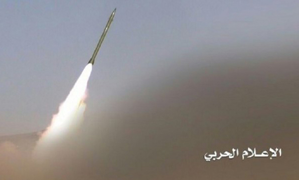 شلیک موشک بالستیک به مواضع ارتش عربستان