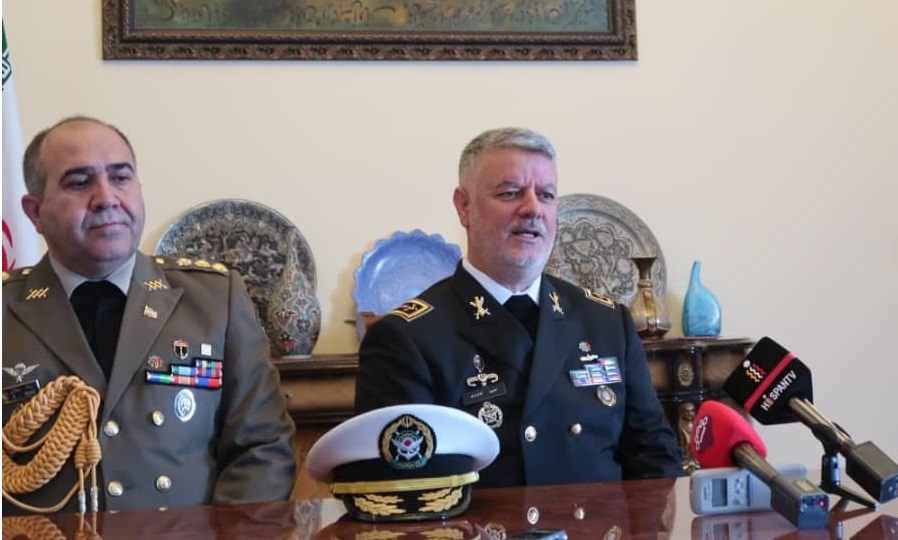 دریادار خانزادی: تمرین دریایی مشترک با روسیه تا پایان سال انجام می‌شود