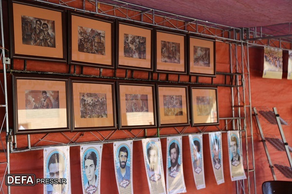 تصاویر/ برپایی نمایشگاه«یک نیستان بی قراری»در دانشگاه شهیدباهنرکرمان