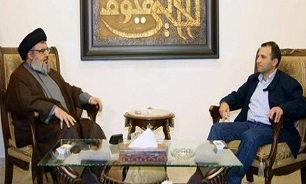 دیدار وزیر خارجه لبنان با سیدحسن نصرالله/ تاکید بر اهمیت حفظ ثبات سیاسی و امنیتی