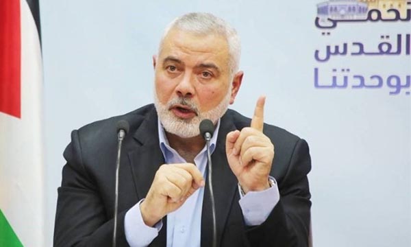 تاکید هنیه بر موافقت حماس با ابتکار گروه‌های فلسطینی برای پایان دودستگی