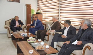 دیدار مدیرکل بنیاد شهید لرستان با رئیس سازمان جهاد کشاورزی استان