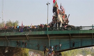 هشدار نسبت به احتمال ریزش پل الجمهوریه در مرکز بغداد
