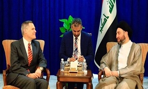 حکیم به سفیر آمریکا: مشکلات عراق باید بدون دخالت خارجی حل شود