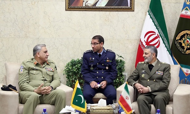 فرمانده ارتش پاکستان با سرلشکر موسوی دیدار کرد